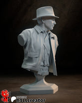 Indiana Jones Bust 3D-printed model